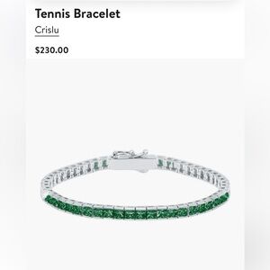 Crislu NEW Tennis Bracelet